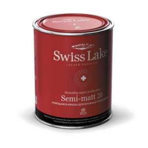 Краска Swiss Lake Semi-matt. Полуматовая (20%)