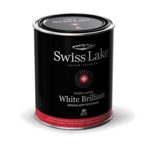 Краска Swiss Lake White Brilliant. Глубокоматовая (3%)