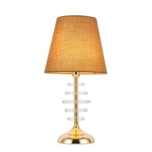SL1139.204.01 Прикроватная лампа Французское золото/Бежевый E14 1*40W ESCALLA