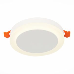 ST104.542.06 Светильник потолочный Белый LED 1*6W 4000K 468Lm Ra>80 120° IP20 D110xH20 170-240V ST104