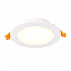 ST212.508.10 Св-к встр. Белый LED 1*10W 3000K/4000K/6000K 850Lm Ra80 110° IP20 D120xH30 220-240V ST212