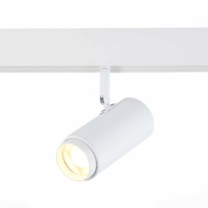 ST357.536.06 Магнитный трековый светильник ZOOM Белый LED 1*6W 3000K 667Lm Ra>90 10-60° IP20 L137xW59xH178 48V ST357 ZOOM