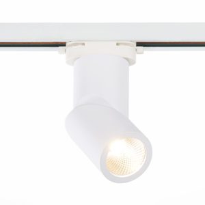 ST650.536.10 Св-к трек. Белый LED 1*10W 3000K 800Lm Ra>90 38° IP20 D60xH190 165-265V ST650