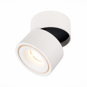 ST652.532.12 Светильник потолочный Белый LED 1*12W 3000K 1 000Lm Ra>90 36° IP20 D100xH105 170-240V ST652