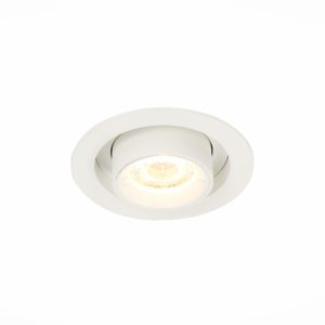 ST702.138.12 Св-к встр. Белый LED 1*12W 3000K 900Lm Ra80 24° IP20 D90xH92 180-240V ST702