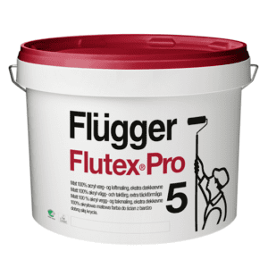 Матовая акриловая краска Flugger Flutex Pro 5 (Флюгер флютекс про 5)