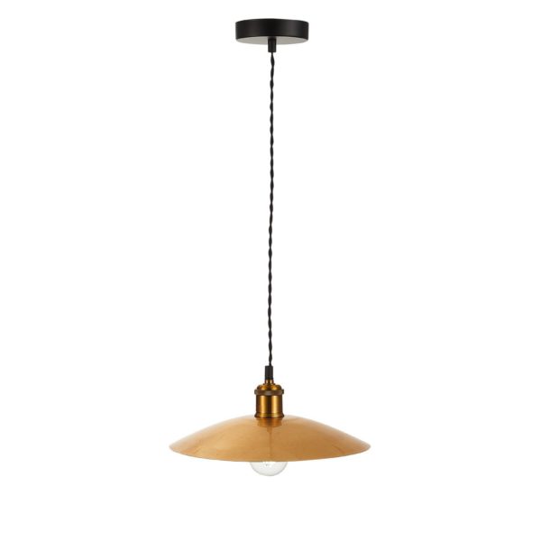 SL1017.203.01 Светильник подвесной ST-Luce Черный/Золотистый E27 1*60W ROMO — изображение 3