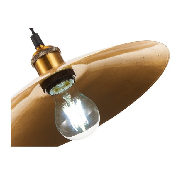 SL1017.203.01 Светильник подвесной ST-Luce Черный/Золотистый E27 1*60W ROMO — изображение 4