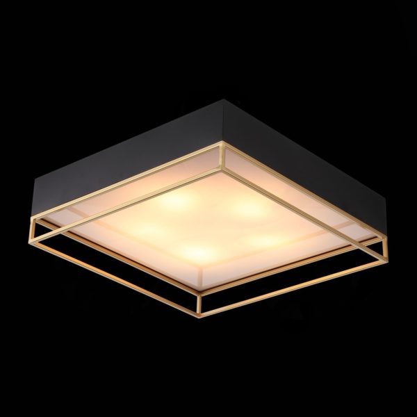 SL1127.422.05 Светильник потолочный ST-Luce Черный, Матовое золото/Белый E27 5*40W CHODO — изображение 5