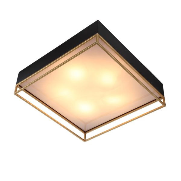 SL1127.422.05 Светильник потолочный ST-Luce Черный, Матовое золото/Белый E27 5*40W CHODO — изображение 3