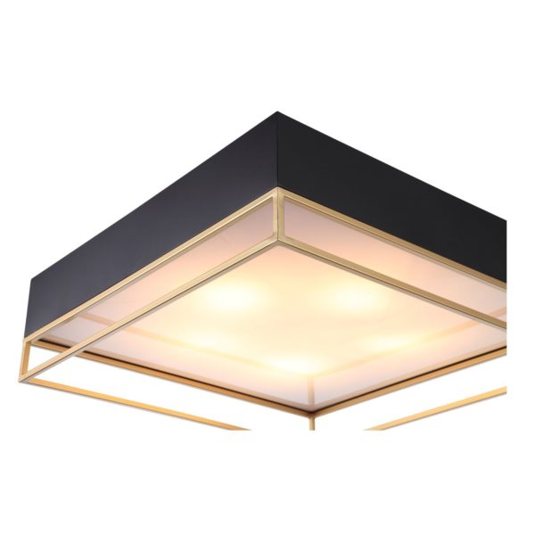 SL1127.422.05 Светильник потолочный ST-Luce Черный, Матовое золото/Белый E27 5*40W CHODO — изображение 4