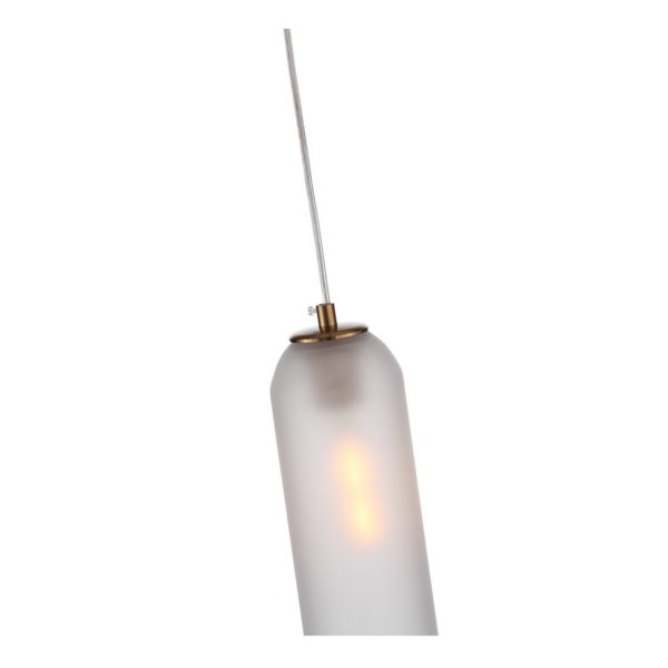 SL1145.353.01 Светильник подвесной ST-Luce Латунь/Белый E27 1*60W CALLANA — изображение 3