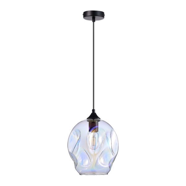 SL1188.413.01 Подвес ST-Luce Черный/Радужный E27 1*60W IDESIA — изображение 2
