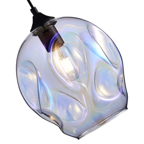 SL1188.413.01 Подвес ST-Luce Черный/Радужный E27 1*60W IDESIA — изображение 3