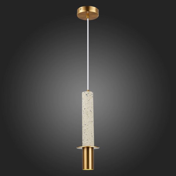 SL1211.513.01 Подвес ST-Luce Золотистый/Белый, Золотистый GU10 1*5W Varese — изображение 5