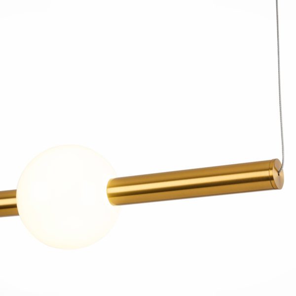 SL1222.223.01 Светильник подвесной ST-Luce Золотистый/Золотистый, Белый LED 1*18W 4000K ANGURRA — изображение 4