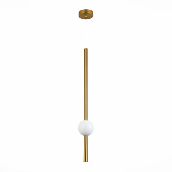 SL1222.233.01 Светильник подвесной ST-Luce Золотистый/Золотистый, Белый LED 1*18W 4000K ANGURRA — изображение 2