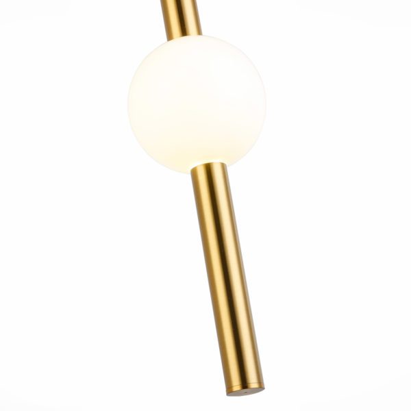 SL1222.233.01 Светильник подвесной ST-Luce Золотистый/Золотистый, Белый LED 1*18W 4000K ANGURRA — изображение 3