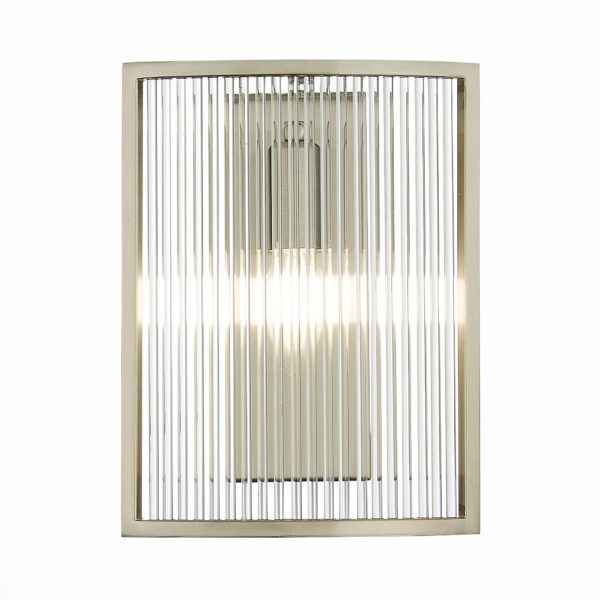 SL1234.101.01 Бра ST-Luce Никель/Прозрачный, Никель E14 1*60W Cosenza — изображение 3