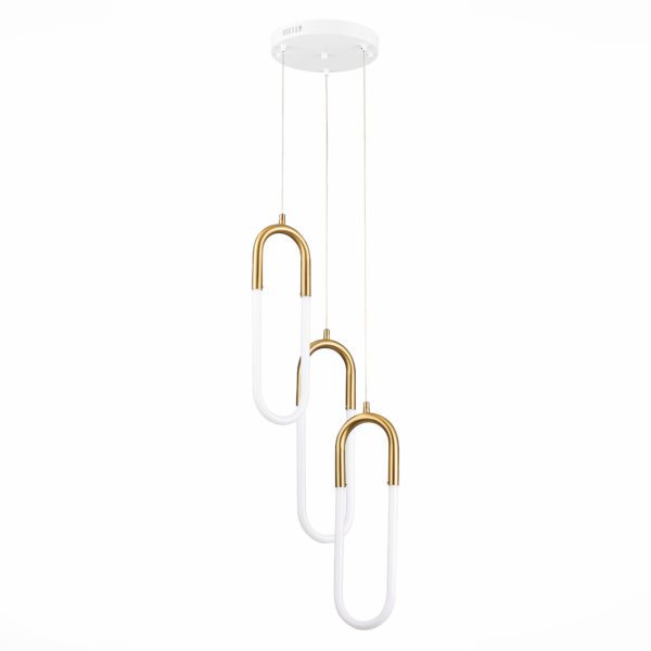 SL1579.303.03 Светильник подвесной ST-Luce Латунь/Латунь, Белый LED 3*14W 3000K MOFISTO — изображение 2