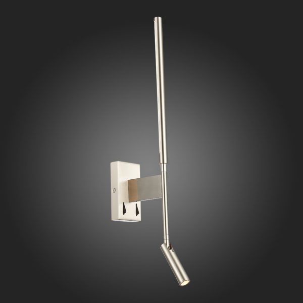SL1580.101.02 Светильник настенный ST-Luce Никель/Белый LED 2*6+3W 3200K RALIO — изображение 5