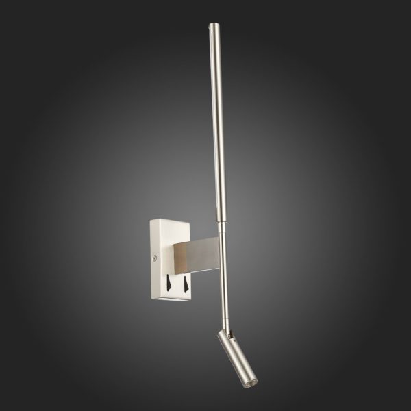 SL1580.101.02 Светильник настенный ST-Luce Никель/Белый LED 2*6+3W 3200K RALIO — изображение 6