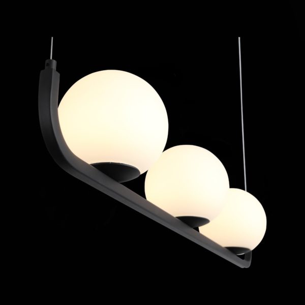 SL1581.403.03 Светильник подвесной ST-Luce Черный/Белый LED 3*8W 3200K BOTELLI — изображение 6