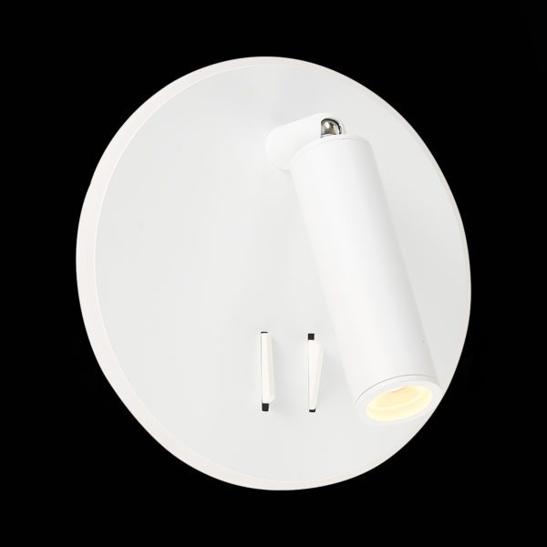 SL1586.513.01 Светильник настенный Белый LED 1*8W 3000K 624Lm Ra>80 24° IP20 L-xW155xH155 170-240V Накладной светильник — изображение 6