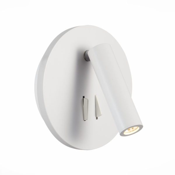 SL1586.513.01 Светильник настенный Белый LED 1*8W 3000K 624Lm Ra>80 24° IP20 L-xW155xH155 170-240V Накладной светильник — изображение 3