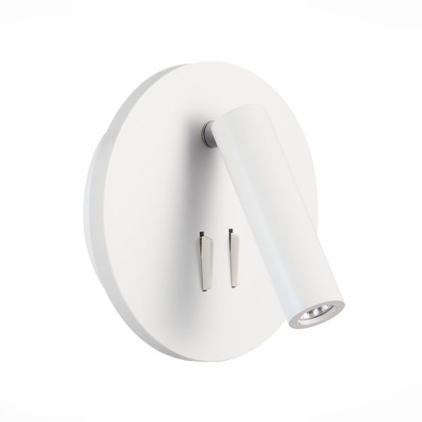 SL1586.513.01 Светильник настенный Белый LED 1*8W 3000K 624Lm Ra>80 24° IP20 L-xW155xH155 170-240V Накладной светильник — изображение 4
