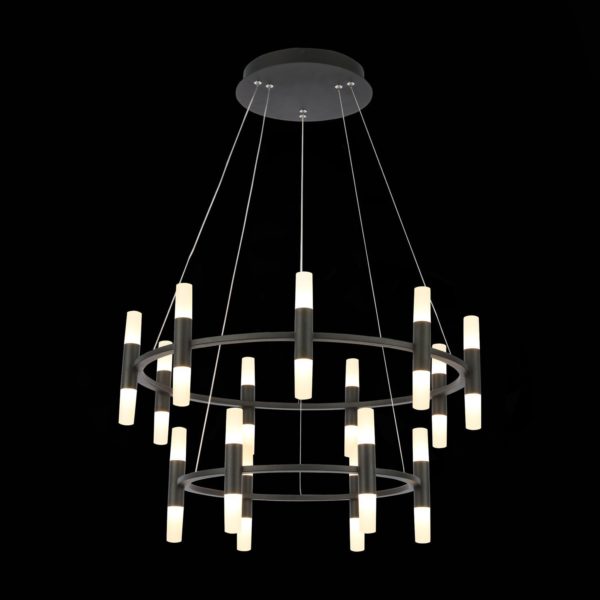 SL1595.403.30 Светильник подвесной ST-Luce Черный/Белый LED 30*3W 3000K BASIO — изображение 4