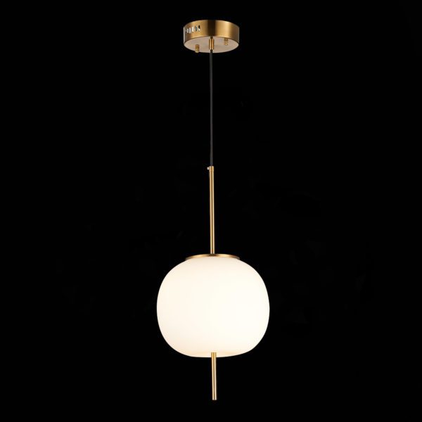 SL1621.203.01 Подвес ST-Luce Золотистый/Белый LED 1*13W 3000K LACUS — изображение 4