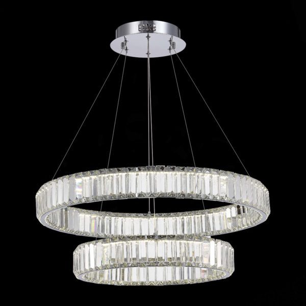 SL1622.103.02 Люстра подвесная ST-Luce Хром/Прозрачный LED 1*70W 4000K TIVOLI — изображение 5