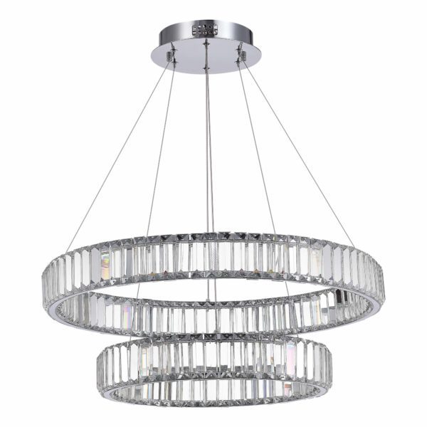 SL1622.103.02 Люстра подвесная ST-Luce Хром/Прозрачный LED 1*70W 4000K TIVOLI — изображение 2