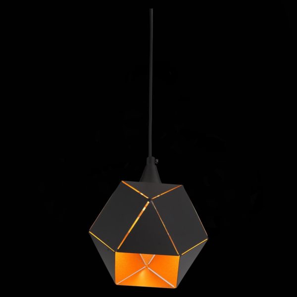 SL258.403.01 Светильник подвесной ST-Luce Черный/Черный, Золото E14 1*40W ENIGMA — изображение 5