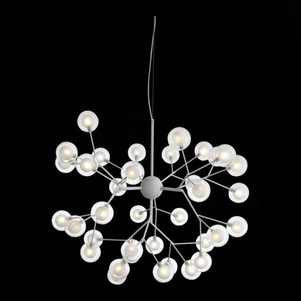 SL376.503.36 Люстра подвесная ST-Luce Белый/Белый,Прозрачный G4 LED 36*2W DEMELE — изображение 5