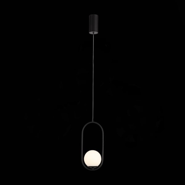SL395.403.01 Подвес ST-Luce Черный/Белый LED 1*8W 4000K DONOLO — изображение 4