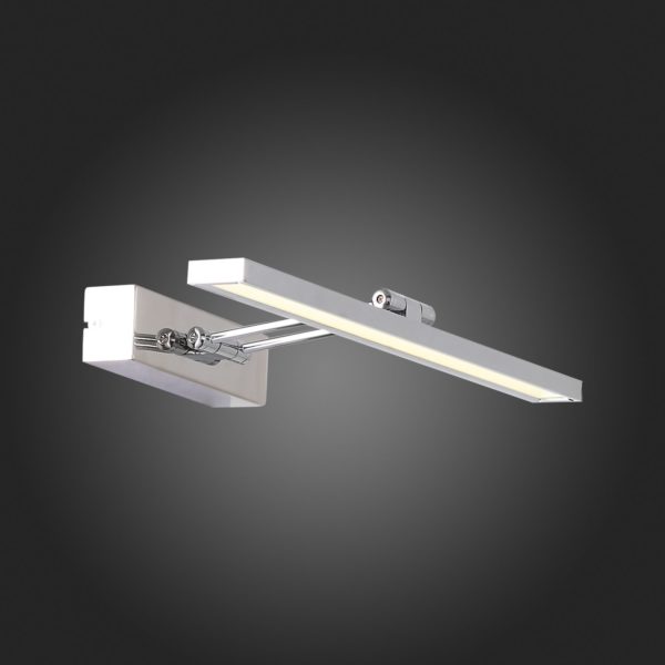 SL445.011.01 Подсветка для картин ST-Luce Хром/Хром LED 1*8W 4000K PARALLELA — изображение 6
