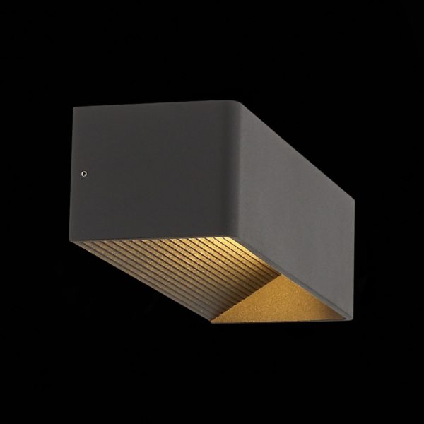 SL455.401.01 Светильник настенный ST-Luce Черный/Черный LED 1*9W 3000K GRAPPA 2 — изображение 5