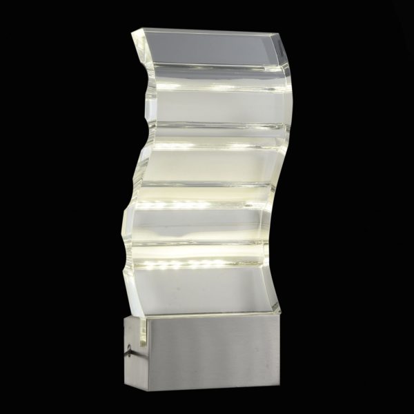 SL580.701.01 Светильник настенный ST-Luce Хром/Прозрачный LED 1*6W 4000K LUOGO — изображение 2