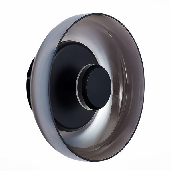 SL6002.401.01 Светильник настенный ST-Luce Черный/Дымчатый LED 1*7W 4000K LAZIO — изображение 2