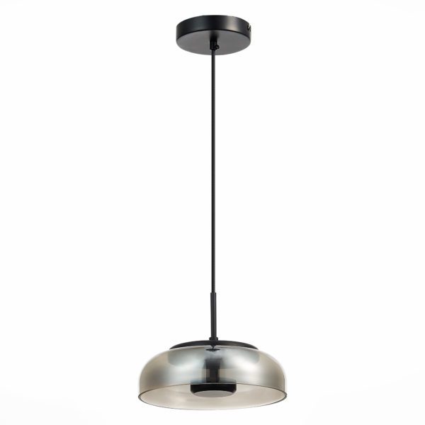 SL6002.403.01 Подвес ST-Luce Черный/Дымчатый LED 1*7W 4000K LAZIO — изображение 2