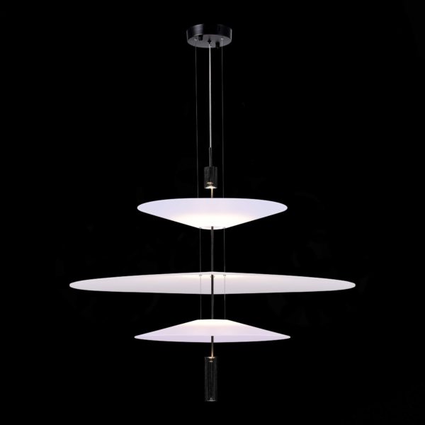 SL6101.423.01 Люстра подвесная ST-Luce Черный/Белый LED 1*15W 3000K Isola — изображение 5