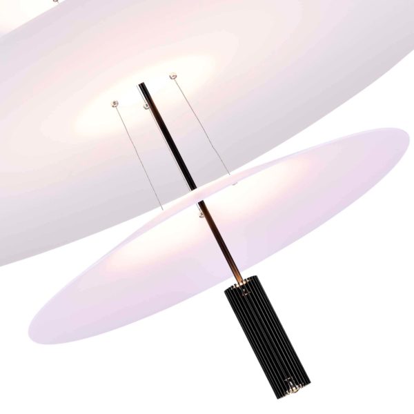 SL6101.423.01 Люстра подвесная ST-Luce Черный/Белый LED 1*15W 3000K Isola — изображение 4