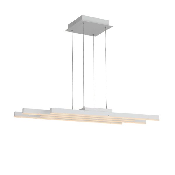 SL933.503.04 Люстра подвесная ST-Luce Белый/Белый LED 1*38W 3000K/4000K/6000K SAMENTO — изображение 4