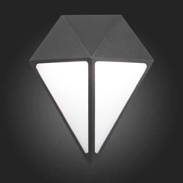 SL9500.441.01 Светильник уличный настенный ST-Luce Черный/Белый,Черный LED 1*12W 4000K CUBISMO — изображение 5