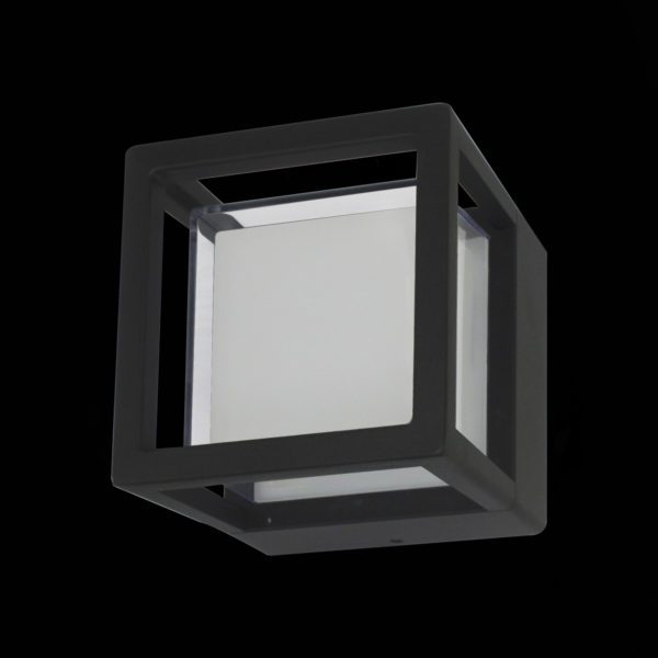 SL9504.401.01 Светильник уличный настенный ST-Luce Черный/Белый LED 1*5W 4000K ALCENO — изображение 2