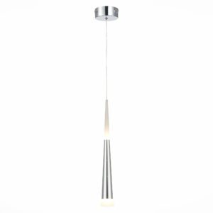 SLE200113-01 Светильник подвесной Хром/Хром, Белый LED 1*7W 3000K ORPELO