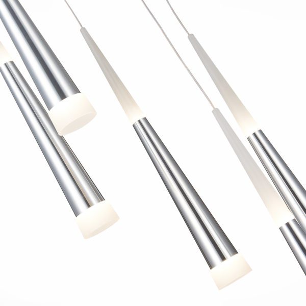SLE200113-05 Светильник подвесной Хром/Хром, Белый LED 5*7W 4000K ORPELO — изображение 3