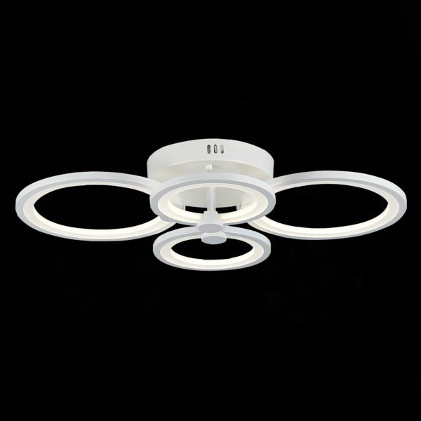 SLE200302-04 Светильник потолочный Белый/Белый LED 1*100W 3000-6000K LETO — изображение 5